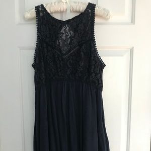 Navy Blue Abercrombie Dress